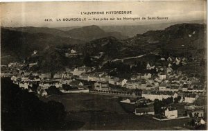CPA L'Auvergne Pittoresque - La BOURBOULE - Vue prise sur les Montagnes (244840)