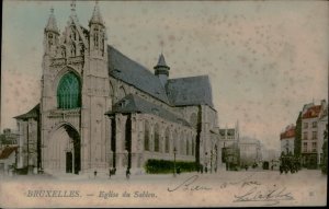 B576 Belgium Brussels church 1905