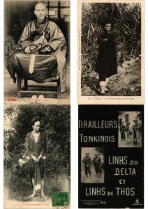 VIETNAM, INDO-CHINA COLL. 12000 Vintage Postcards Pre-1950 with BETTER ! (L6162)