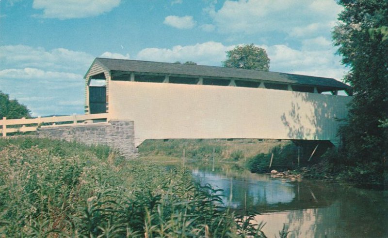 Covered Bridge over Cocalico Creek near Ephrata PA, Pennsylvania