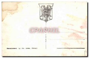 Old Postcard Chicago Night scene from Grant Park