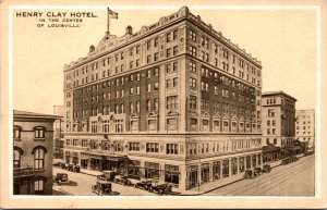 Postcard Henry Clay Hotel in Louisville, Kentucky