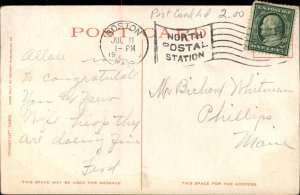 Boston Scollay Square Detroit Publishing DELTIOLOGY 1900s-20s Vintage Postcard