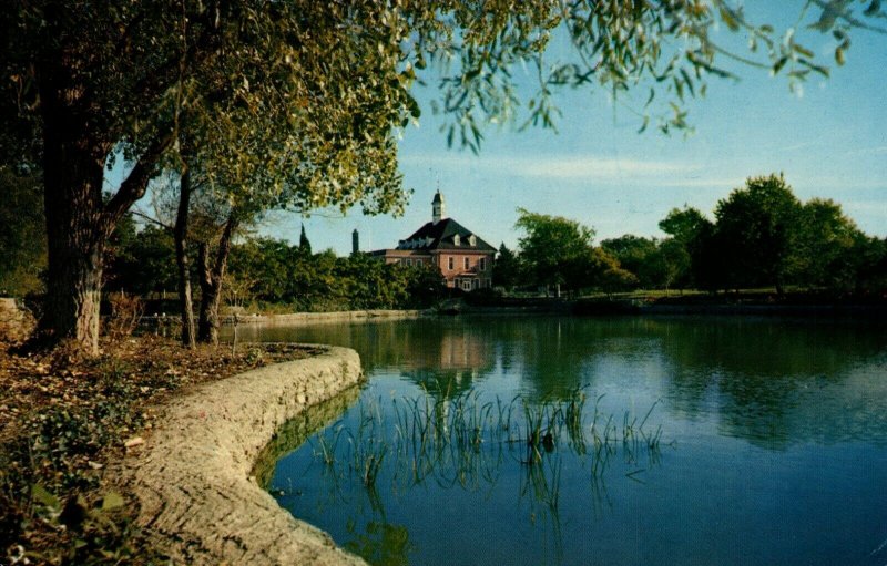 USA University Park Town Hall Dallas Texas Chrome Postcard 08.76