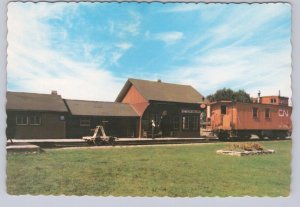 Petersburg Station, Doon Pioneer Village, Kitchener, Ontario, Chrome Postcard