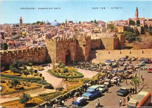 BG21301 jerusalem damascus gate car voiture israel