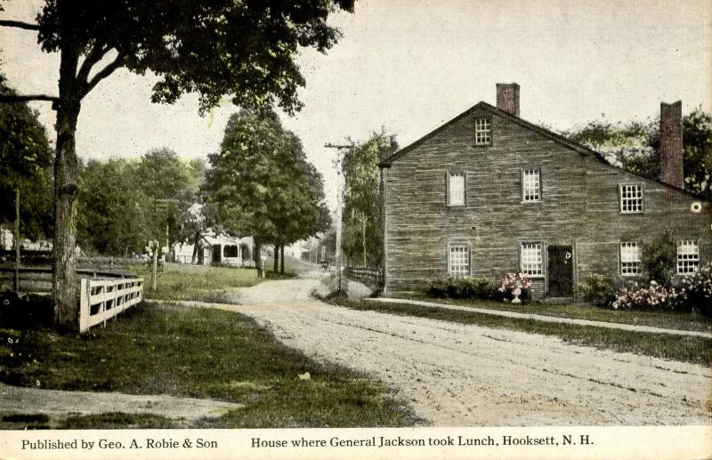 NH - Hooksett.  House Where General Jackson Took Lunch