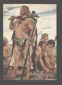 083419 PREHISTORIC Life Stone Age CHIEF Vasnetsov Old Rus PC