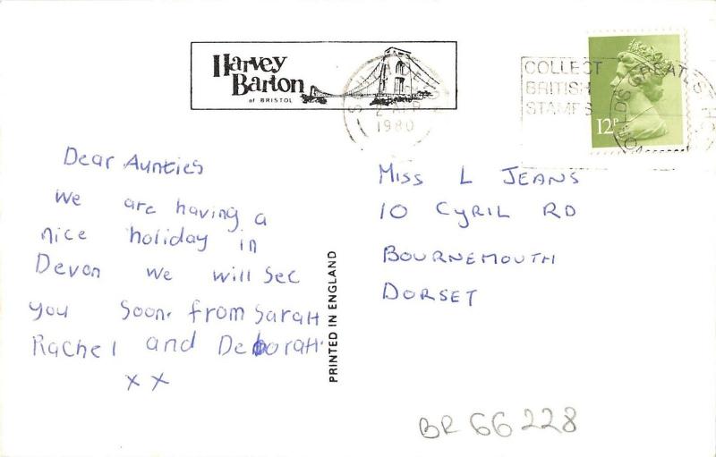 BR66228 salcombe devon uk  14x9cm