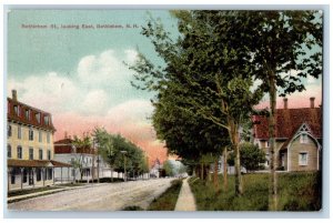 Bethlehem New Hampshire Postcard Bethlehem St. Looking East 1907 Vintage Antique