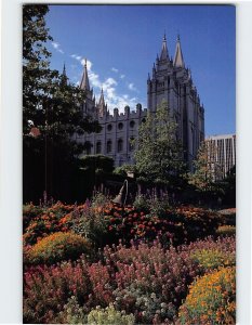 Postcard Temple Square, LDS Church, Salt Lake City, Utah