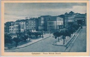 44395 vintage postcard - CATANZARO City - PIAZZA BLANCI-