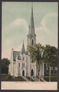 Vermont ST. JOHNSBURG Notre Dame Church pm1906 ~ Und/B