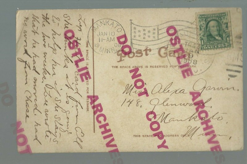 Le Center MINNESOTA 1907 BASEBALL TEAM Studio Shot nr Le Sueur St. Peter Elysian 