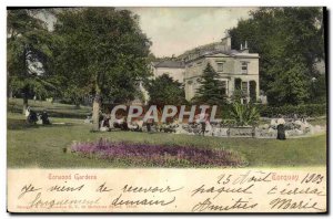 Postcard Torquay Old Torwood Gardens