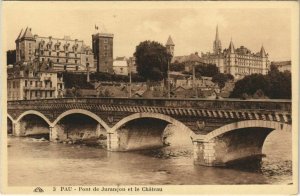 CPA Pau Pont de Jurancon et le Chateau FRANCE (1124739)