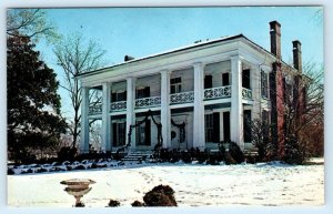 BIRMINGHAM, AL Alabama ~ Historic ARLINGTON SHRINE in SNOW c1960s Postcard