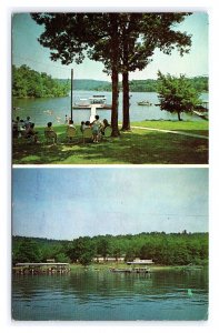 Red Bird Resort Lake Of The Ozarks Camdenton Missouri Multi View Postcard