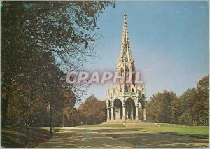 Postcard Modern Brussels laeken Leopold I of monument