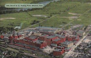 Iowa Ottumwa John Morrell & Company Packing Plant Aerial View