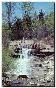 Postcard Modern Strahl Lake Falls at Brown county State Park Nashville Indiana