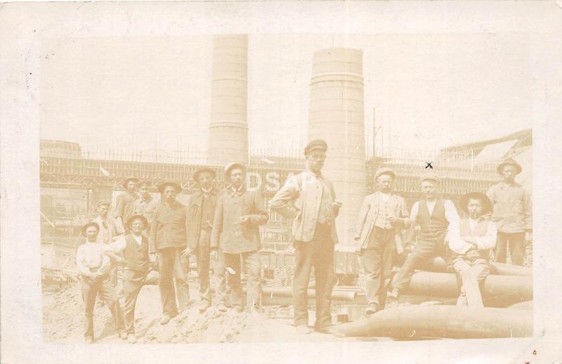 A64/ Occupational Real Photo RPPC Postcard Workers c1915 Germany Ammunition 7
