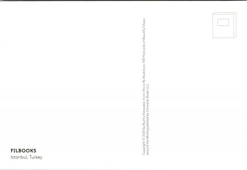 Filbooks Istanbul Turkey Bookstore POSTCARD