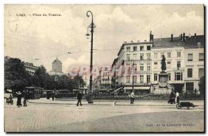 Postcard Ancient Theater of Liege Place