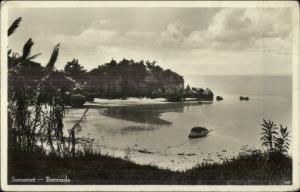 Somerset Bermuca 1935 Used Real Photo Postcard