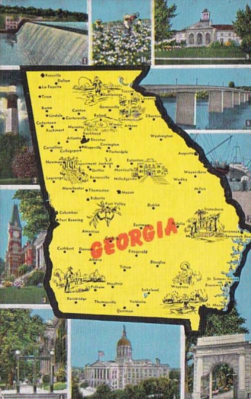 Map Of Georgia