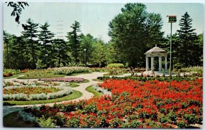 M-92930 Rand Park Flower Garden Keokuk Iowa USA