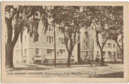 Kew Gardens (NYC) Apartment Metropolitan Ave Queens 1933