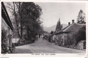 RP; LUSS, Scotland, UK, PU-1959; The Avenue, Loch Lomond ; TUCK