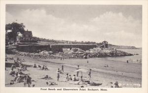 Front Beach and Observatory Point Rockport Massachusetts Albertype