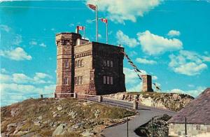 Cabot Tower St. John's Newfoundland  NL Canada 1969