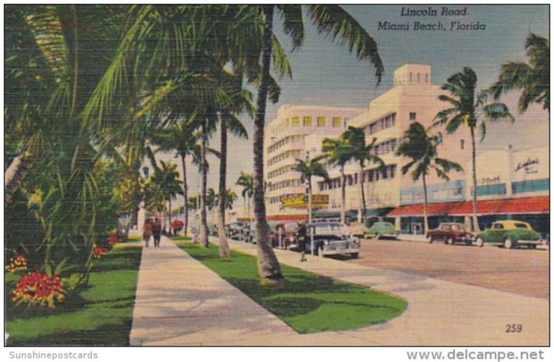 Florida Miami Beach Lincoln Road