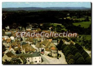 Modern Postcard Ahun Vue Generale And I'Eglise Saint Sylvain