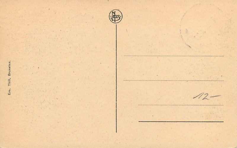 Postcard Belgian CONGO chief Bantandu a Madimba tomb