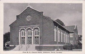 North Carolina Asheboro First M E Church South 1946