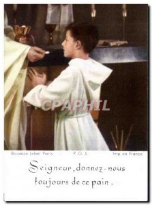 Image Lord always give us this bread Communion Cancale 1962 Daniel Bougeard
