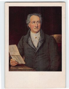 Postcard Goethe By Karl Joseph Stieler, Neue Pinakothek, Munich, Germany