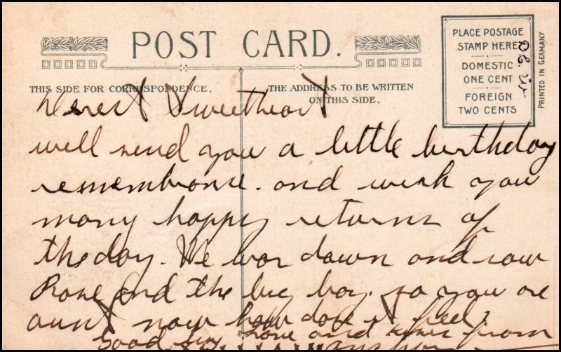 Birthday Greetings Girls