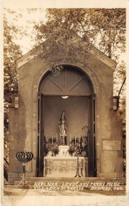 Bedford Ohio 1930s RPPC Real Photo Postcard Our Lady Of Hope Shrine