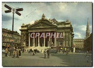 Postcard Modern Brussels Stock Exchange