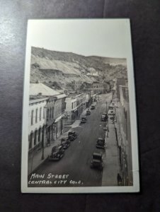 Mint USA PPC Postcard Main Street Central City CO Colorado Street View