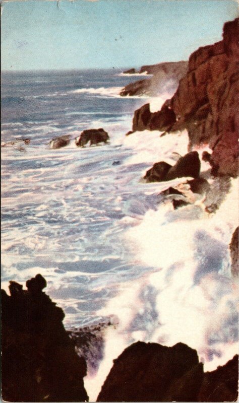 Union Oil Company Postcard 43, Scenes of West Oregon Coastline, 76 Gasoline 1939