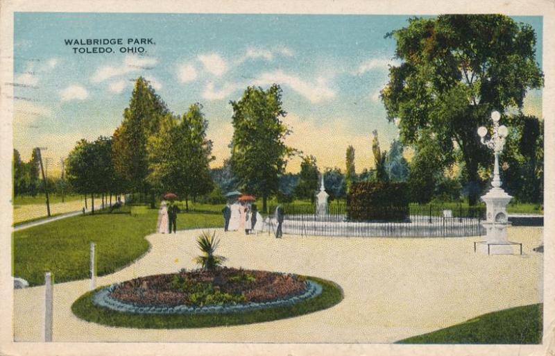 Walbridge Park at Toledo, Ohio - pm 1917 - WB