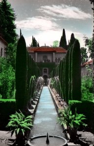 El Generalife Patio de los Surtidores,Granada,Spain BIN