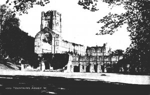 England North Yorkshire Fountains Abbey