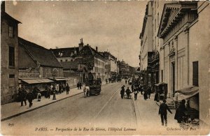 CPA PARIS 6e - Perspective de la Rue de Sévres (80953)